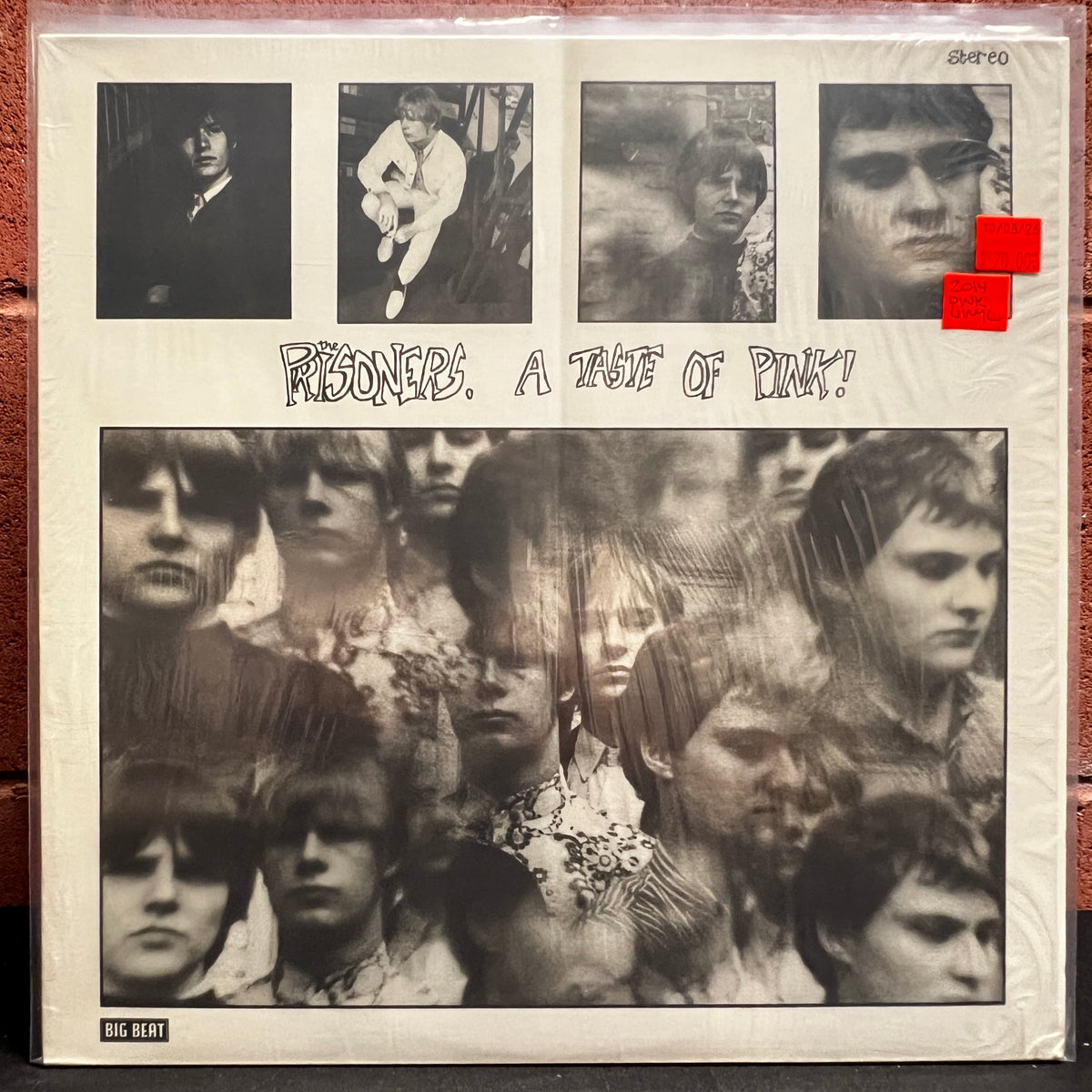 Used Vinyl: The Prisoners "A Taste Of Pink!" LP (2014 Euro Press - Pink Vinyl)