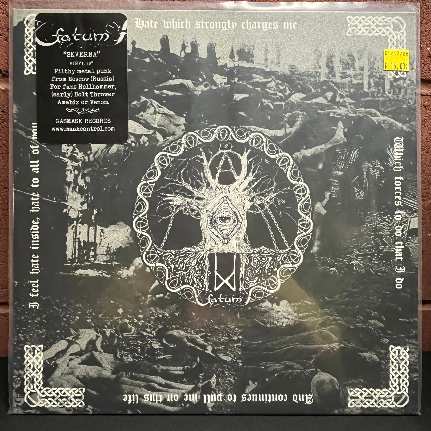 Used Vinyl: Fatum "Skverna" LP (2010 Press)