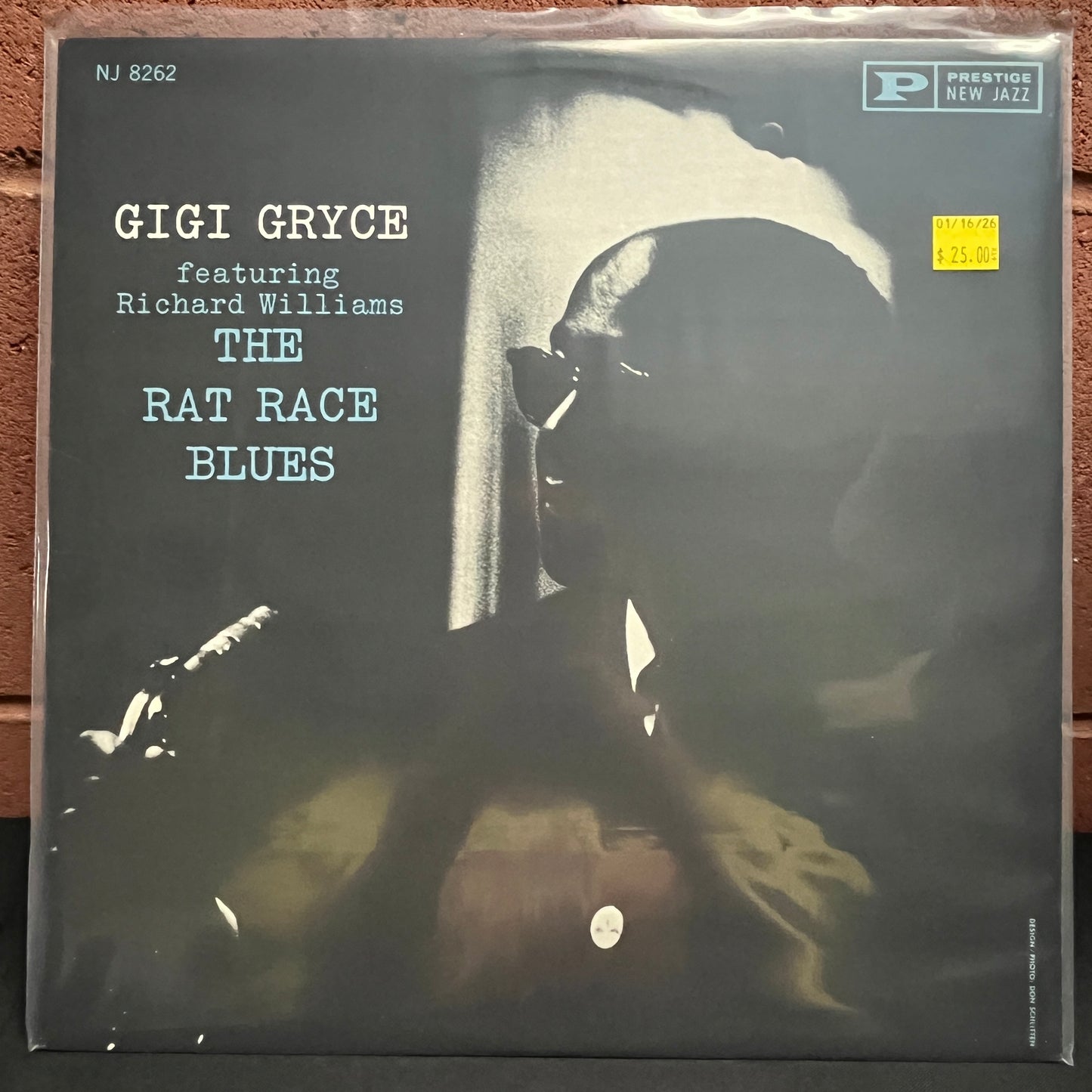 Used Vinyl: Gigi Gryce Featuring Richard Williams "The Rat Race Blues" LP (1983 Reissue)