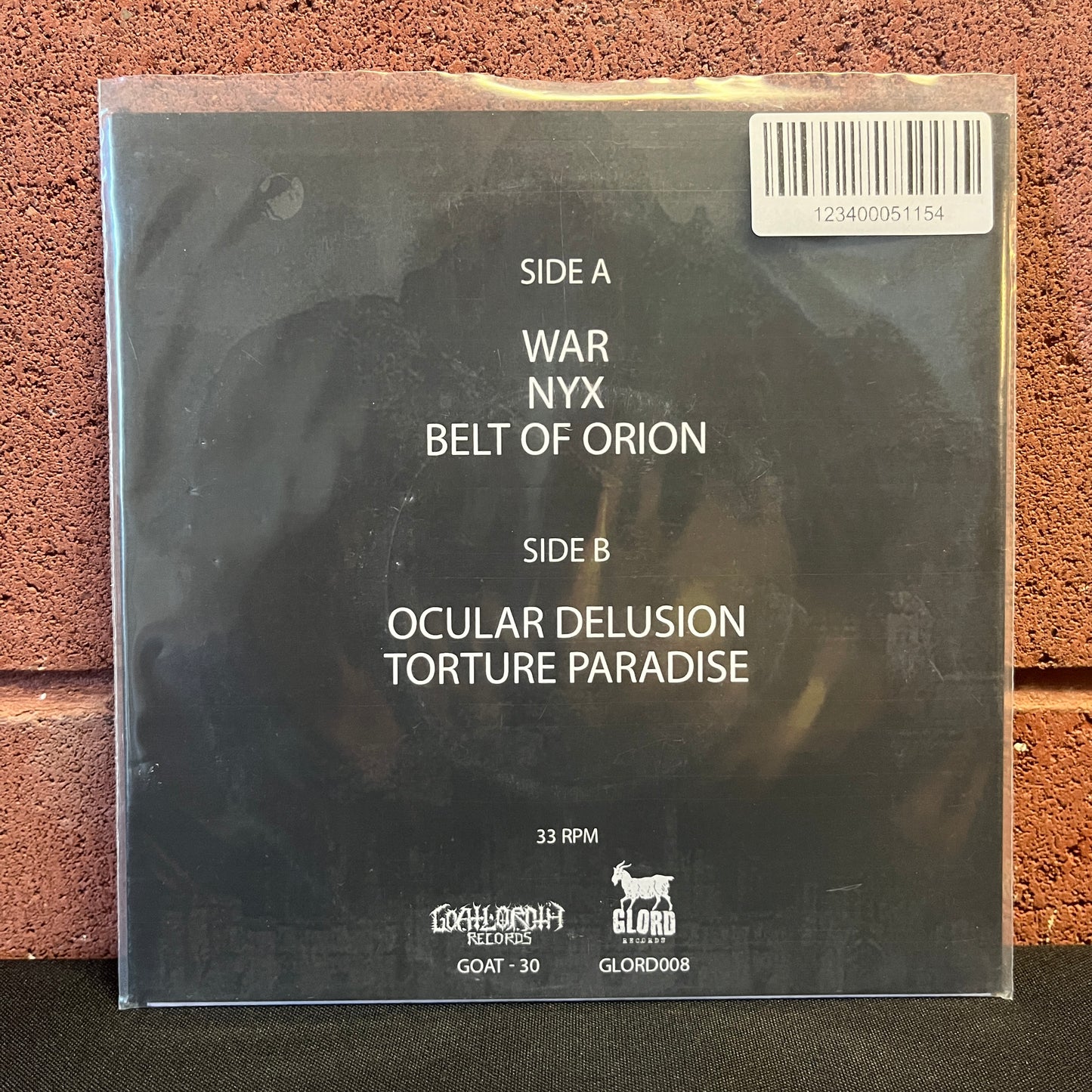 Used Vinyl: Doldrey "S/T" 7" (Green Vinyl)