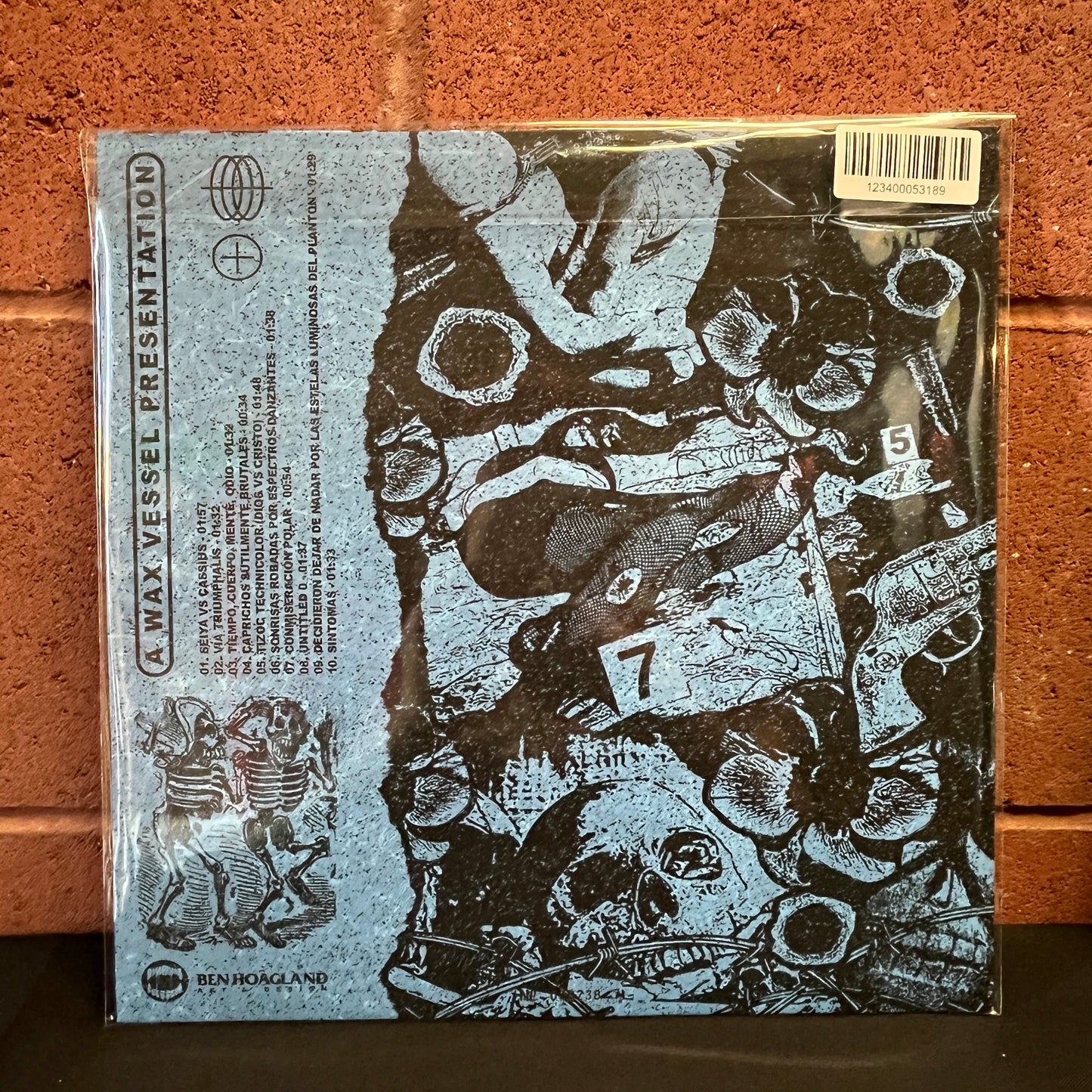 Used Vinyl: Zarathustra Has Been Killed In The 70's "Zarathustra Has Been Killed In The 70's" LP (Blue with Black Splatter vinyl)