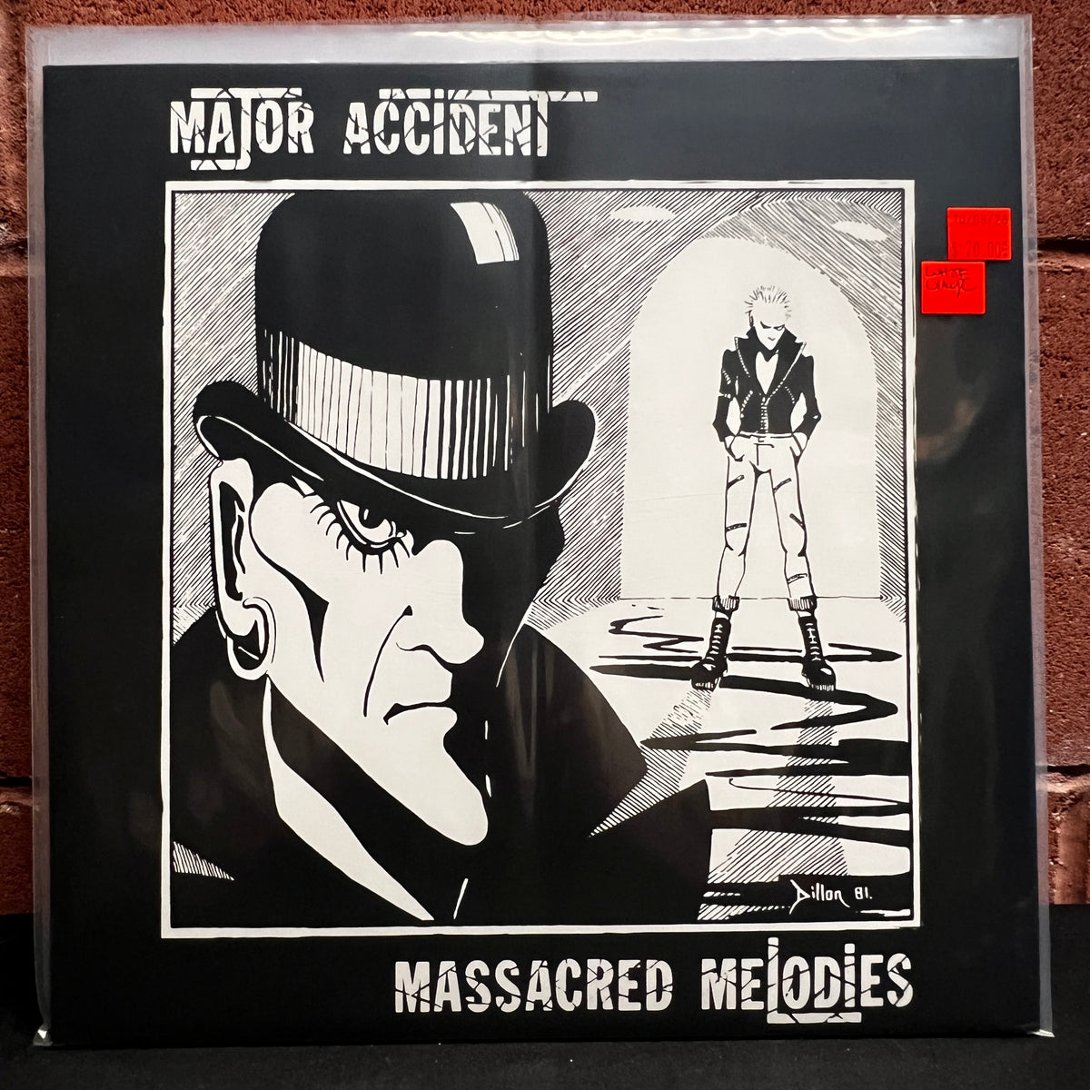 Used Vinyl: Major Accident ‎"Massacred Melodies" LP (2022 Italian Press - White Vinyl)