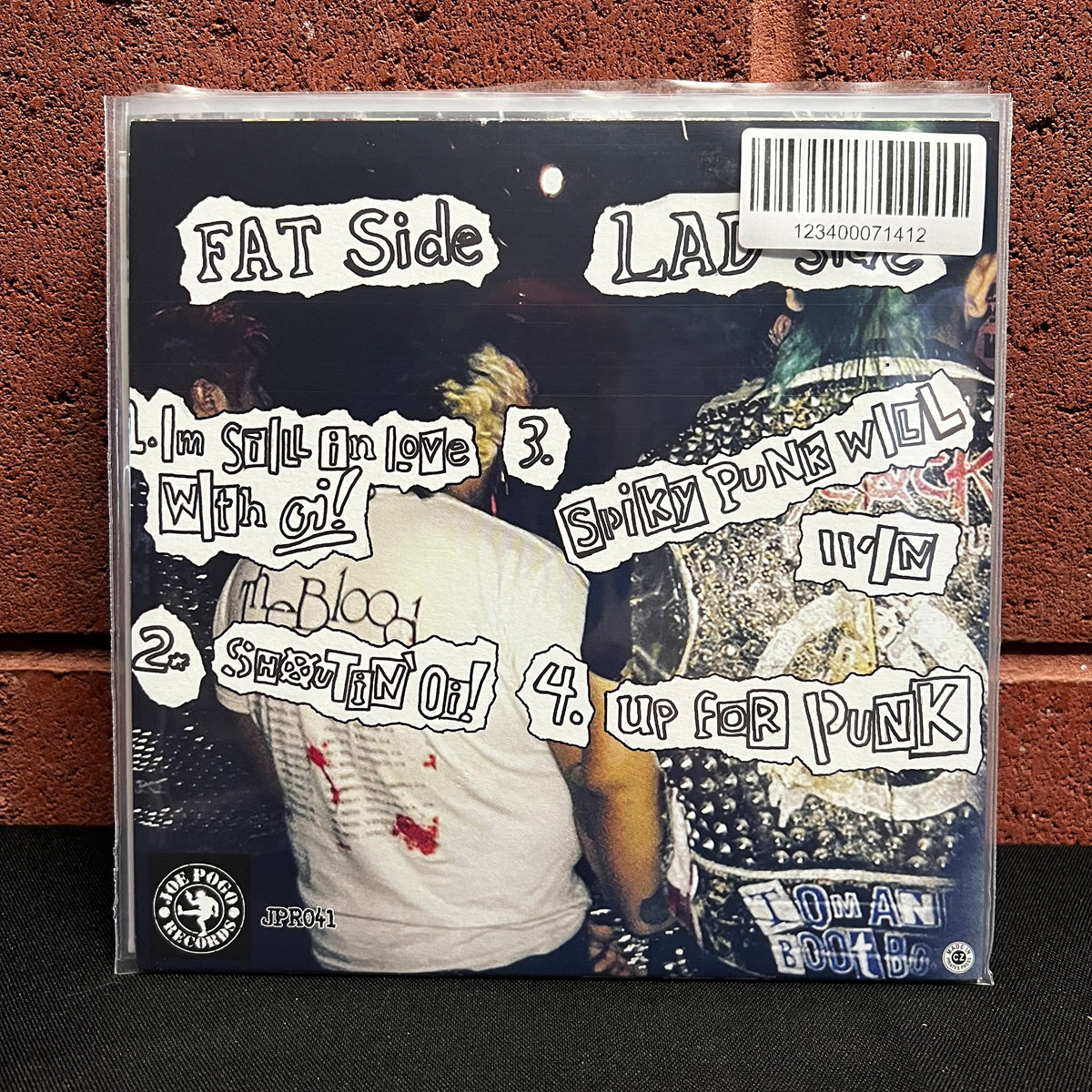 Used Vinyl: Police Shit "Punk And Proud" 7" (Blue/Green Split Vinyl)