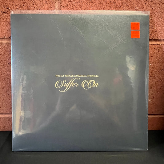 Used Vinyl: Wicca Phase Springs Eternal "Suffer On" 2xLP (Purple with Black and White "Butterfly Swirl" vinyl)
