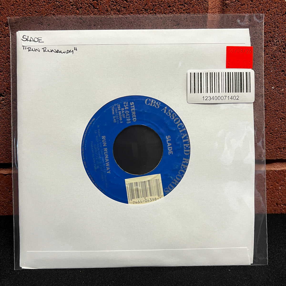 Used Vinyl: Slade "Run Runaway" 7"
