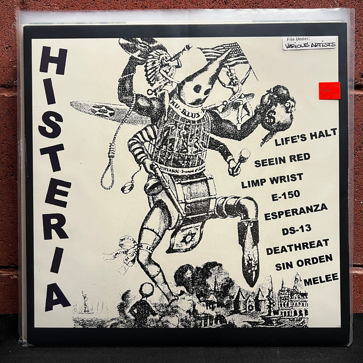 Used Vinyl: V/A - "Histeria" LP (2002 Press)