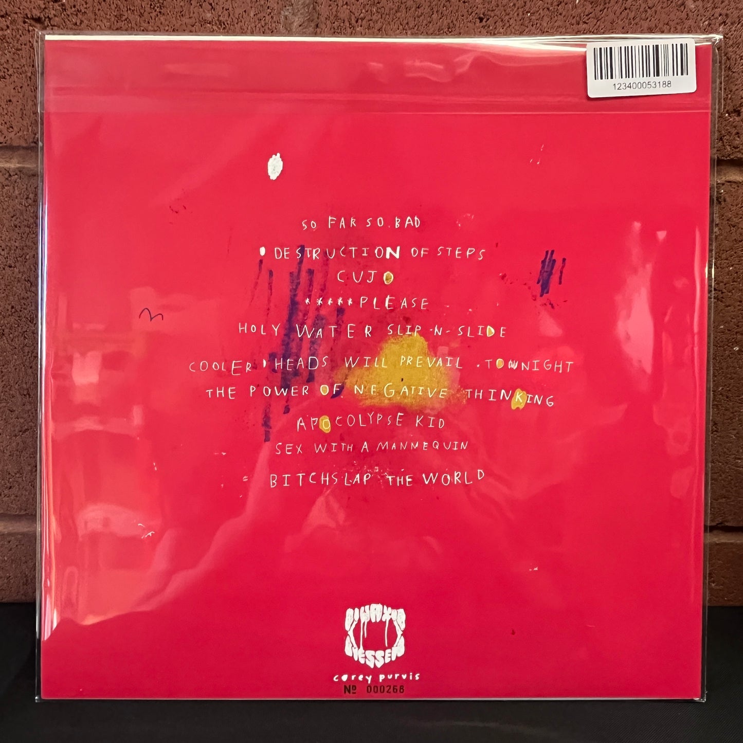 Used Vinyl: Johnny Cage Is A Fake "Johnny Cage Is A Fake" LP (Pink/White/Yellow Tri-Colored vinyl)