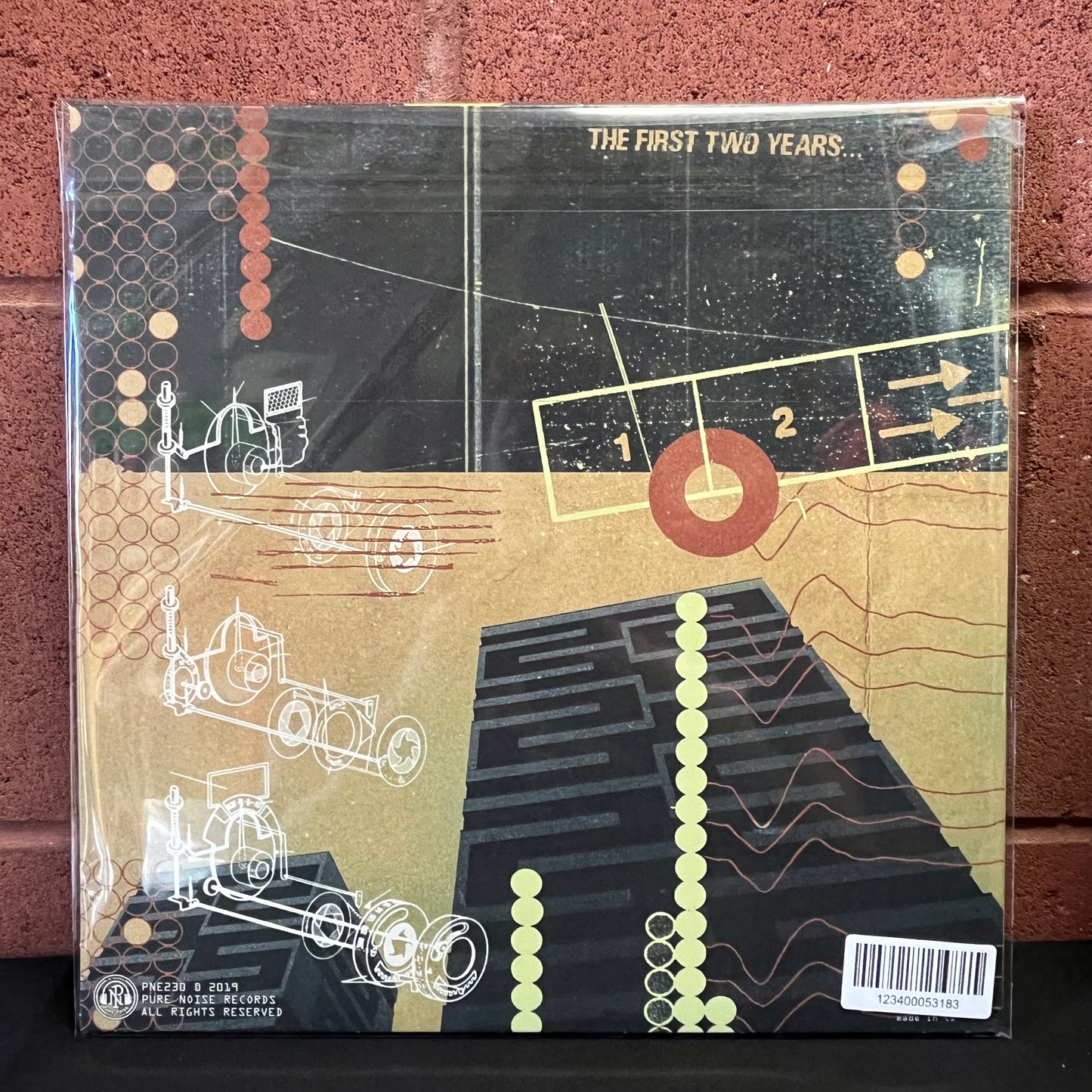 Used Vinyl: SeeYouSpaceCowboy "Songs For The Firing Squad" LP (Black/Orange/White/Yellow merge vinyl)