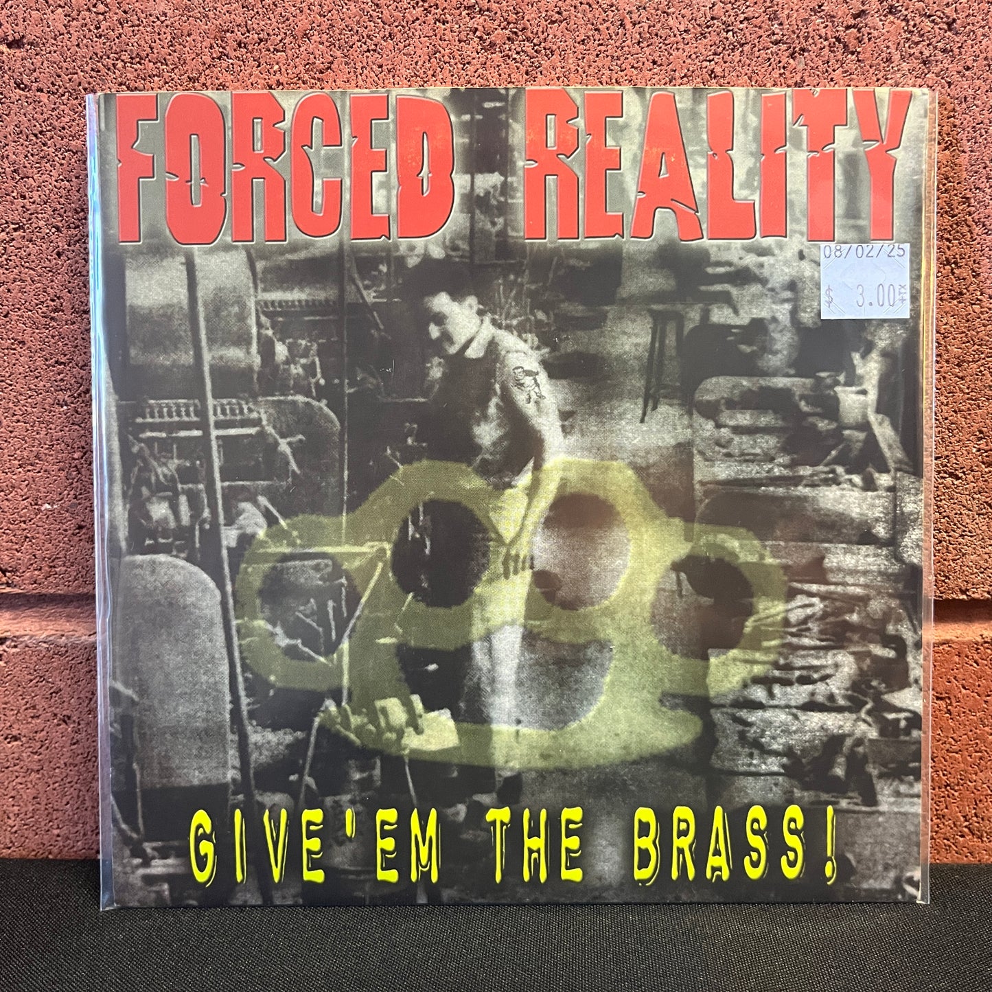 Used Vinyl: Forced Reality "Give 'Em The Brass!" 7"