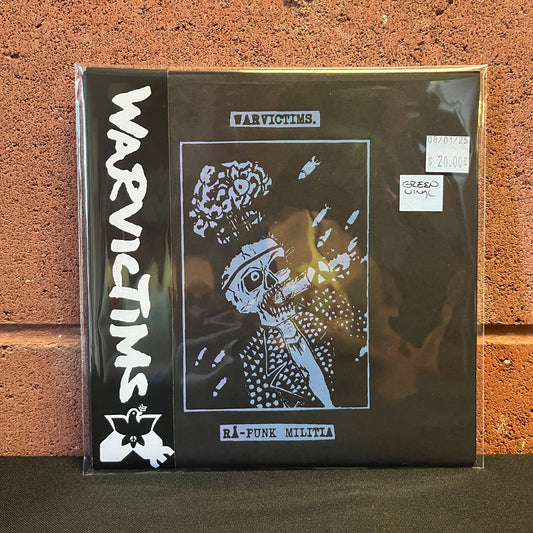 Used Vinyl: Warvictims "Rå-Punk Militia" 7" (Green Vinyl)