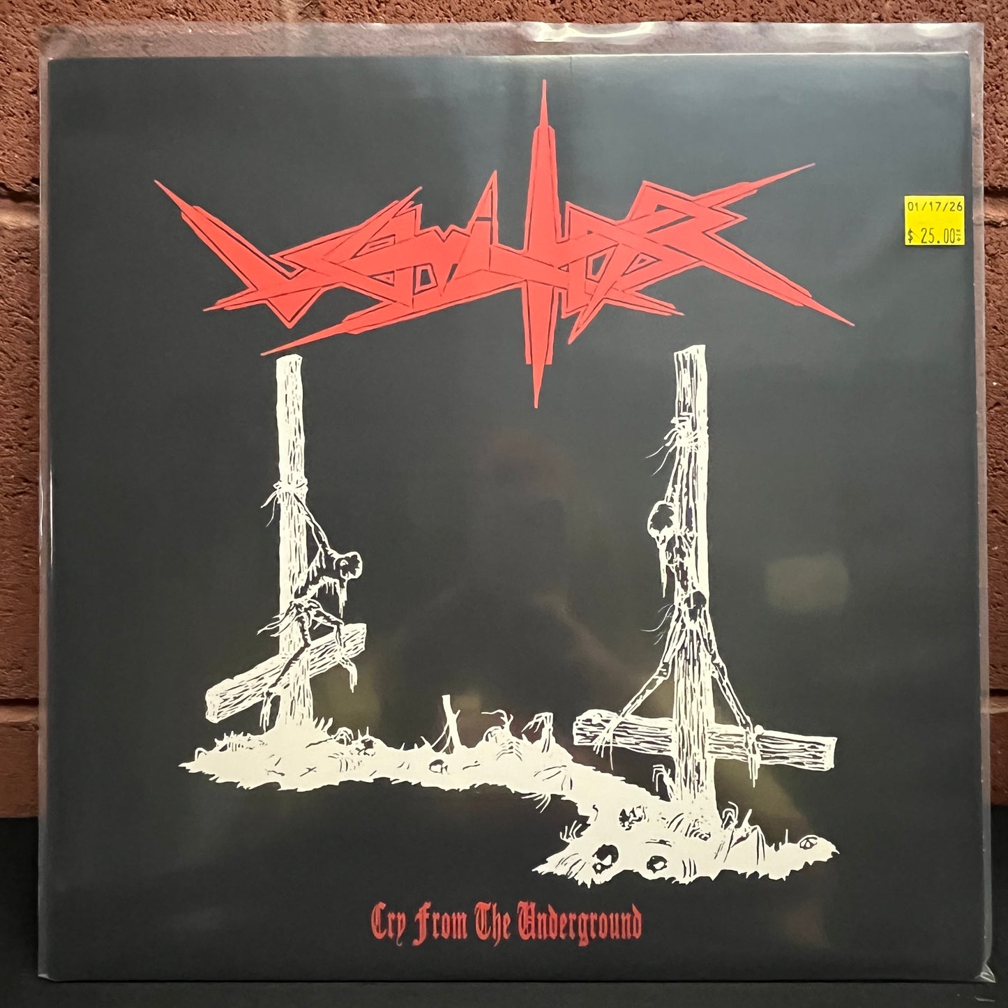 Used Vinyl: Vomitor "Cry From The Underground" LP (2009 Press)