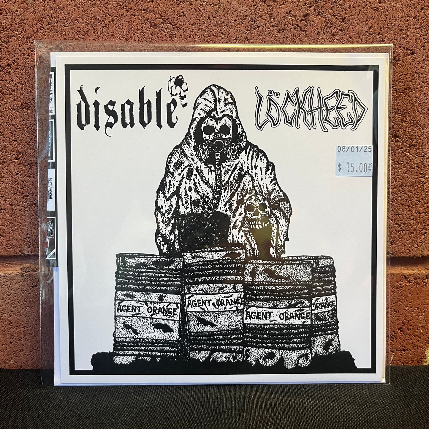 Used Vinyl: Disable / Lockheed "Split" 7" (Test Press)