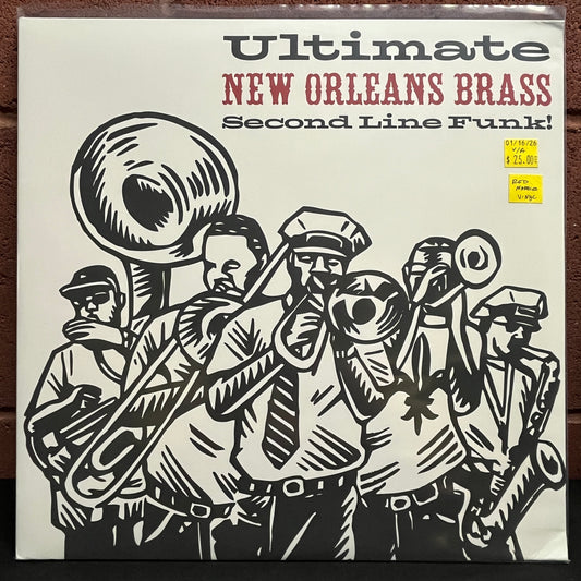 Used Vinyl: V/A "Ultimate New Orleans Brass Second Line Funk!" 2xLP (Red marbled vinyl)