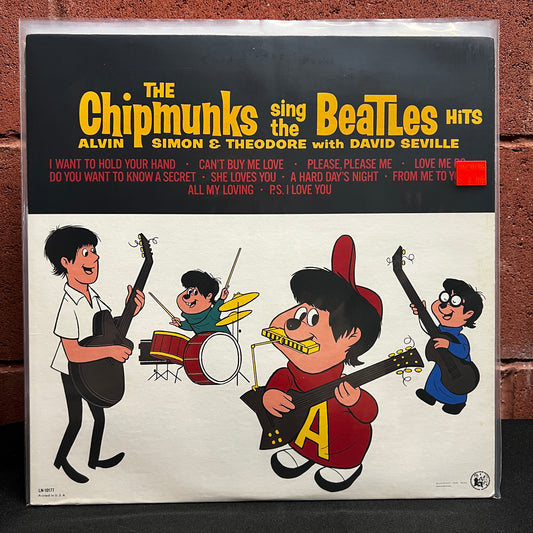 Used Vinyl: The Chipmunks w/Dave Seville "Chipmunks Sing The Beatles Hits" LP