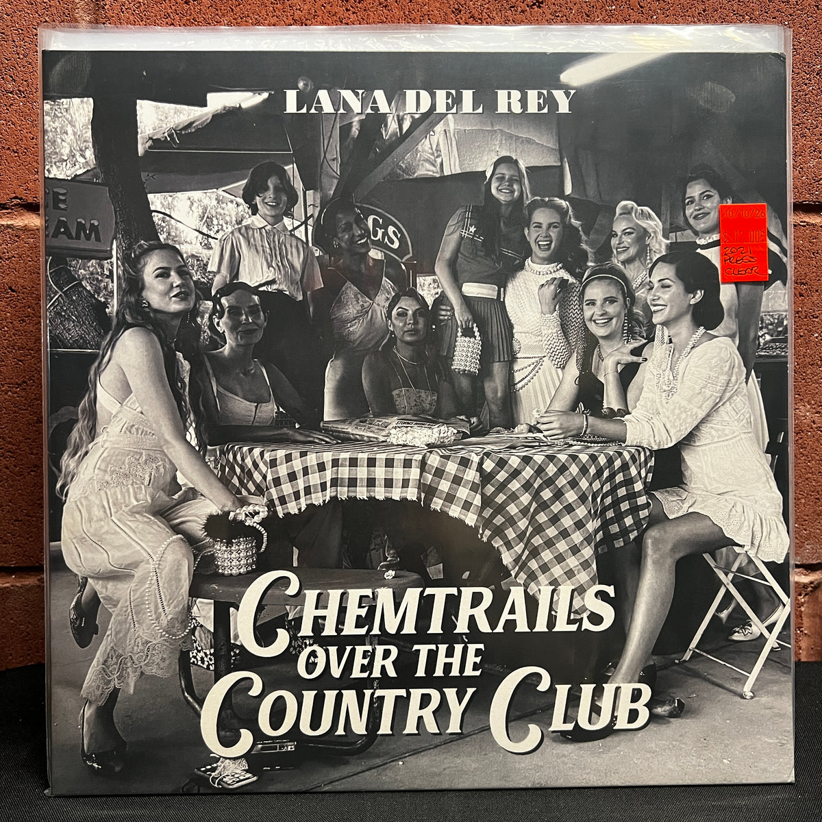 Used Vinyl: Lana Del Rey ‎"Chemtrails Over The Country Club" LP (2021 Press - Clear Vinyl)