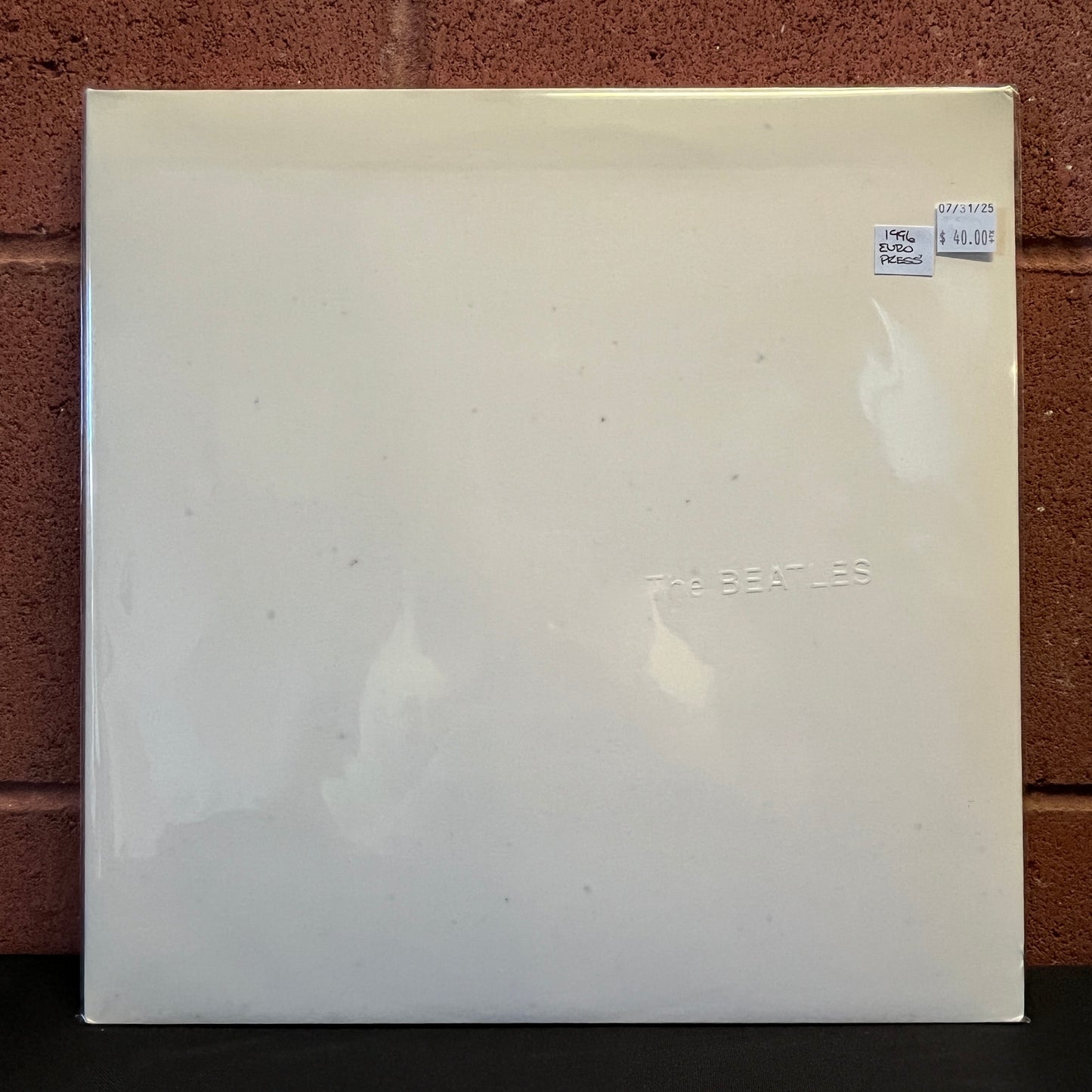 Used Vinyl: The Beatles "S/T (The White Album)" 2xLP (1996 Euro Press)