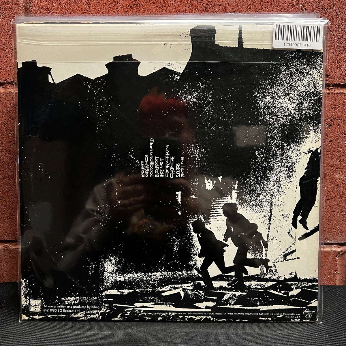 Used Vinyl: Killing Joke ‎"Killing Joke" LP (1980 US Press)