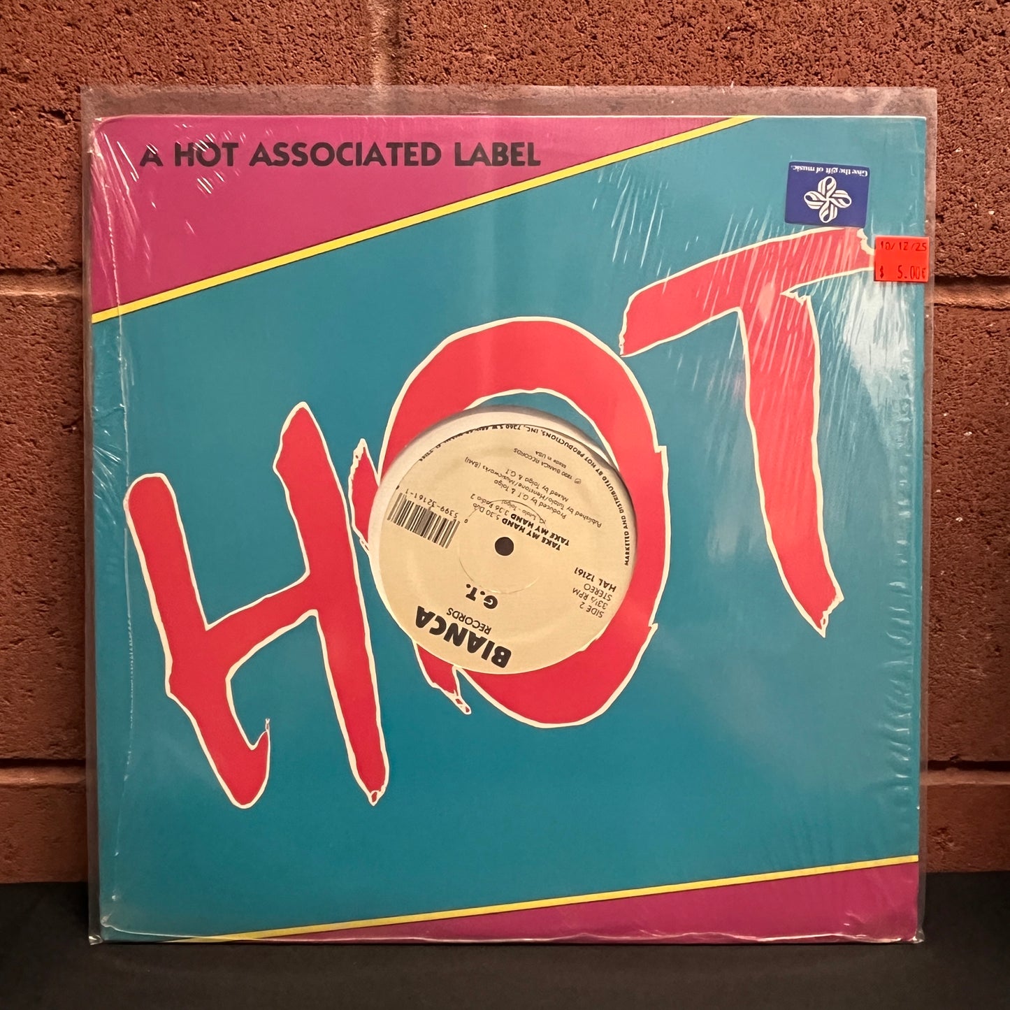 Used Vinyl: G.T. "Take My Hand" 12"