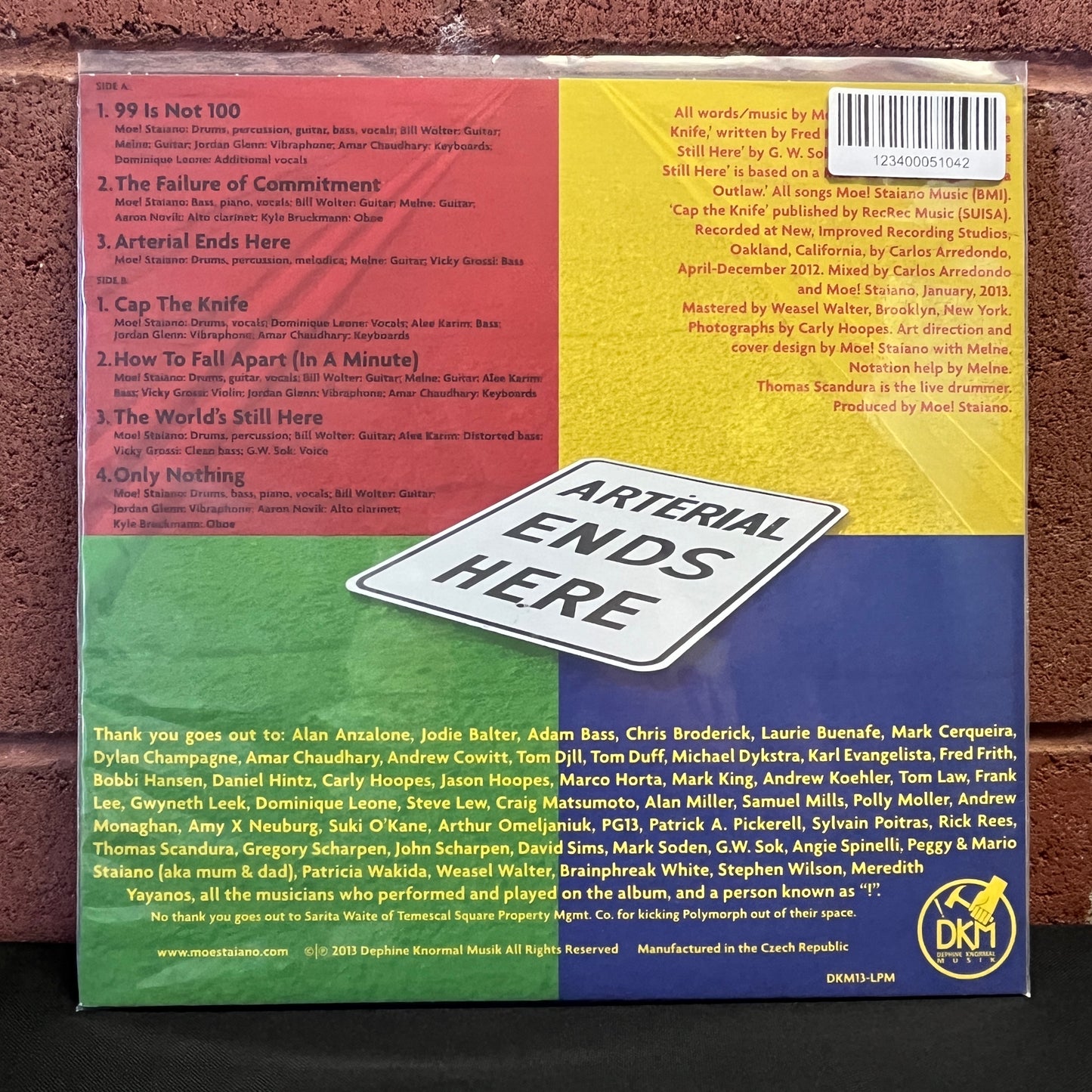 Used Vinyl: Surplus 1980 "Arterial Ends Here" 10" (Tri-Color Vinyl)