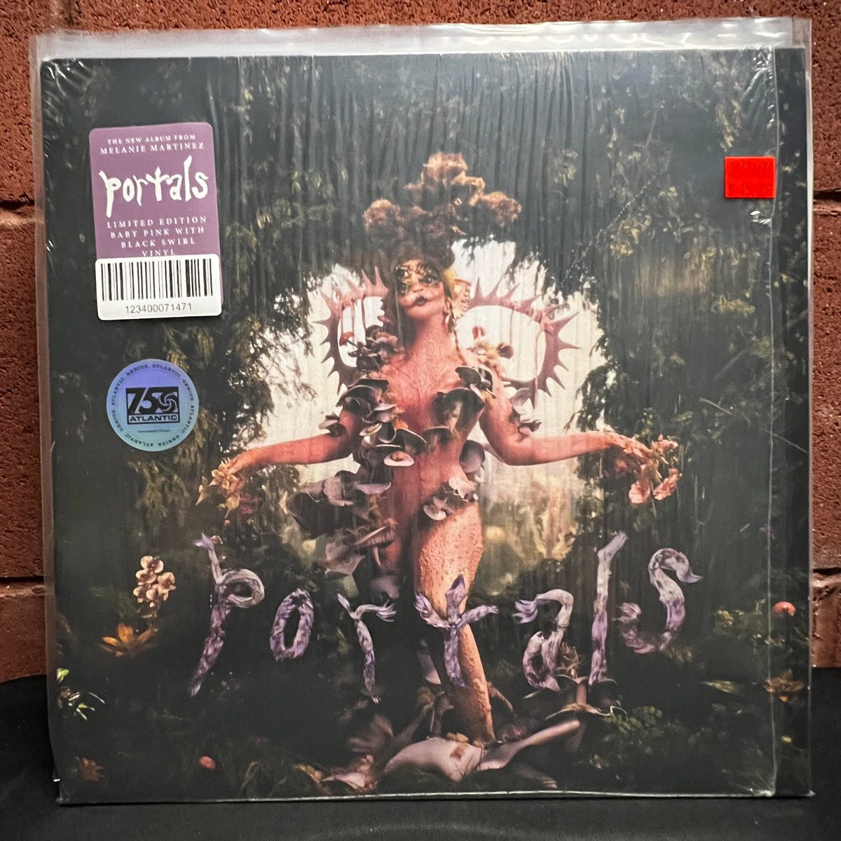Used Vinyl: Melanie Martinez "Portals" LP (2023 Press - Black & Pink Swirl Vinyl)