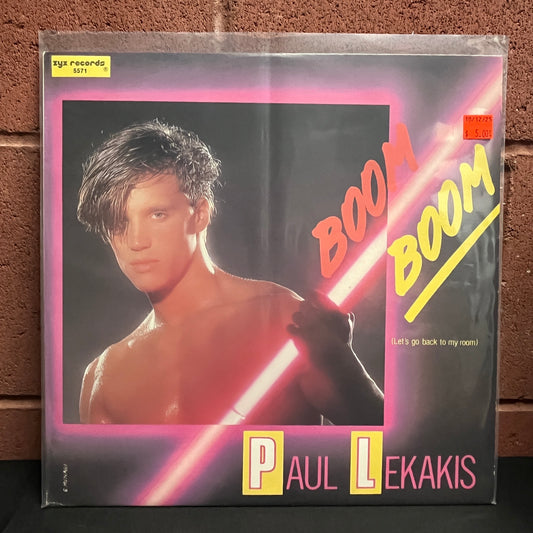 Used Vinyl: Paul Lekakis "Boom Boom (Let's Go Back To My Room)" LP
