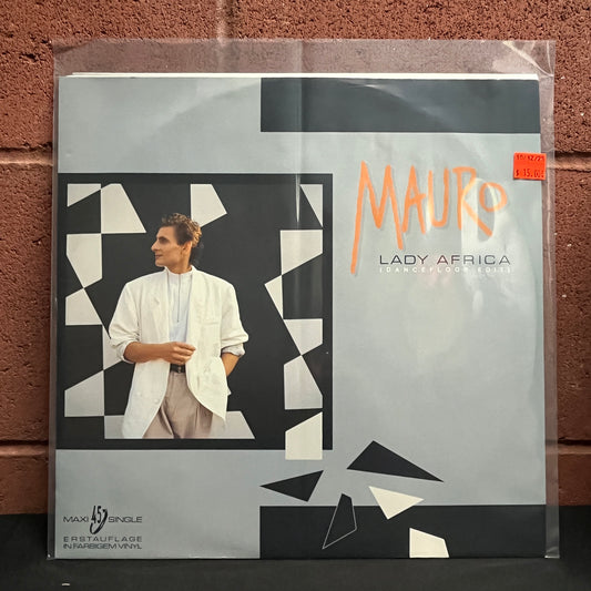 Used Vinyl: Mauro "Lady Africa (Dancefloor Edit)" 12" (Orange Vinyl)