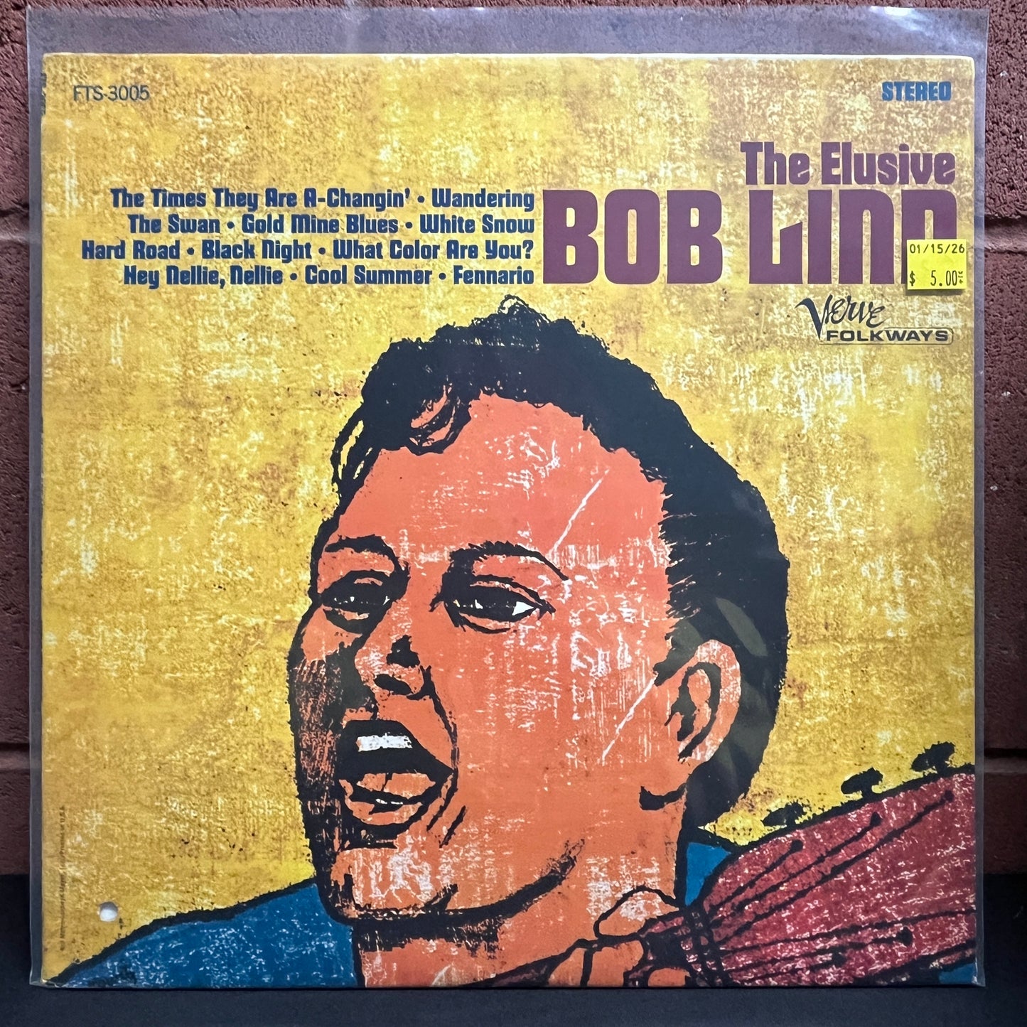 Used Vinyl: Bob Lind "The Elusive..." LP (1966 Stereo Press)