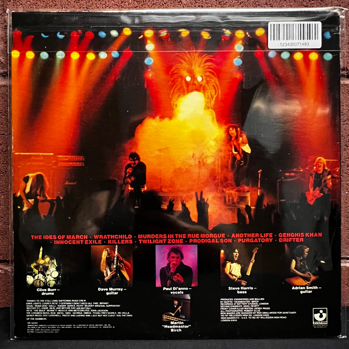 Used Vinyl: Iron Maiden ‎"Killers" LP (1981 Press)