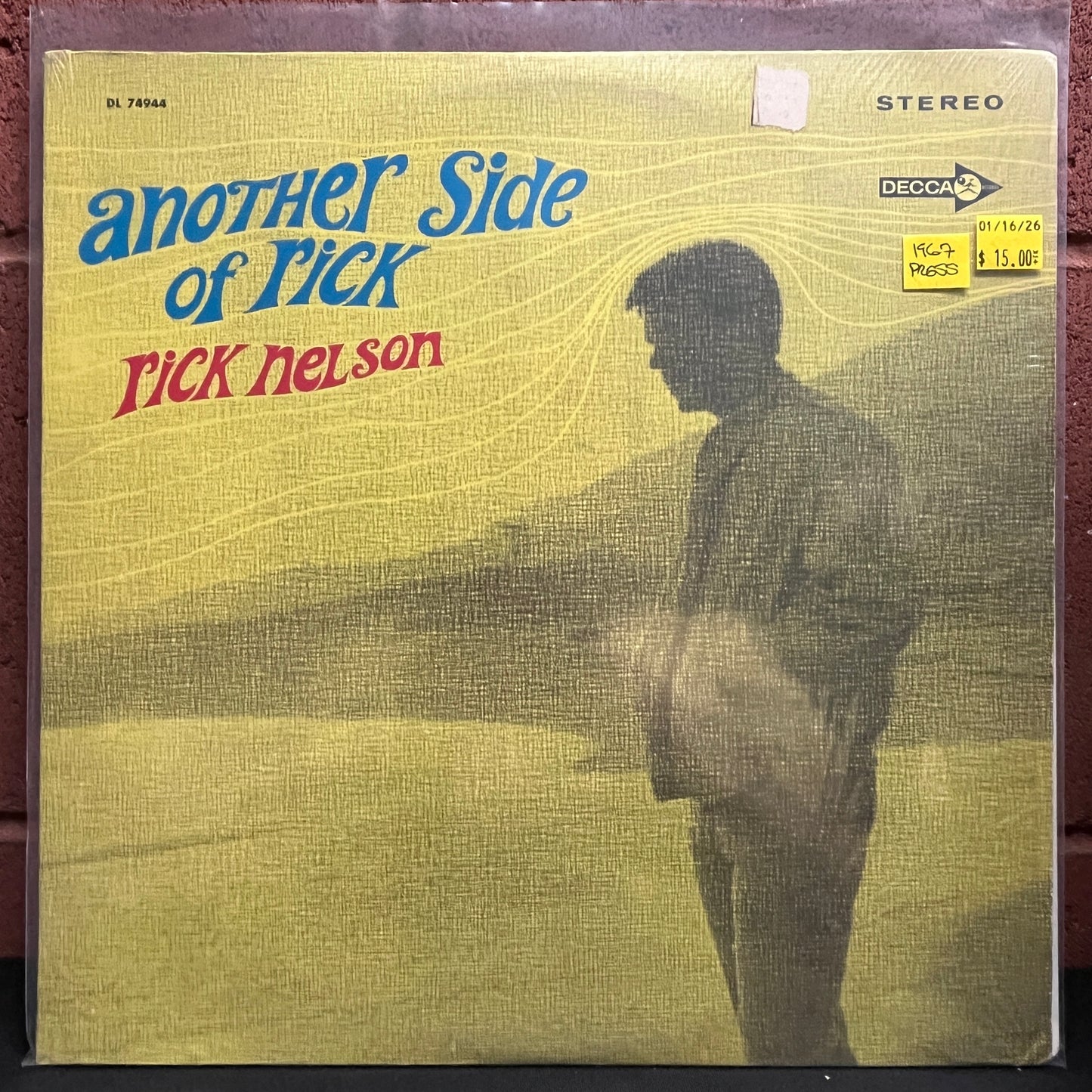 Used Vinyl: Rick Nelson "Another Side Of Rick" LP (1967 Press)