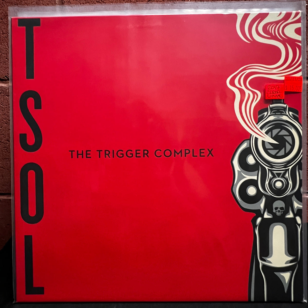 Used Vinyl: T.S.O.L. "The Trigger Complex" LP (2017 Press - Clear Vinyl)