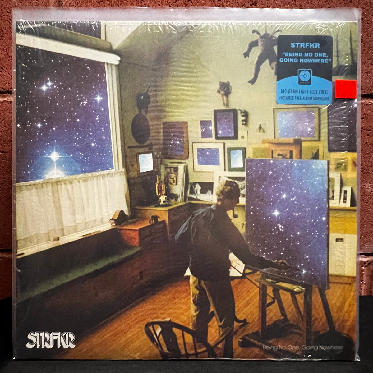 Used Vinyl: STRFKR "Being No One, Going Nowhere" LP (2016 Press - Blue Vinyl)