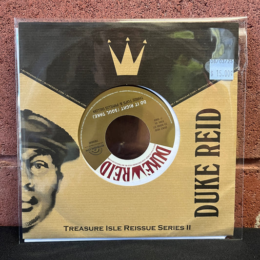 Used Vinyl: Three Tops With Tommy McCook All Stars / Three Tops & Phyllis Dillon ‎"Do It Right / Do It Right (Soul Take)" 7"