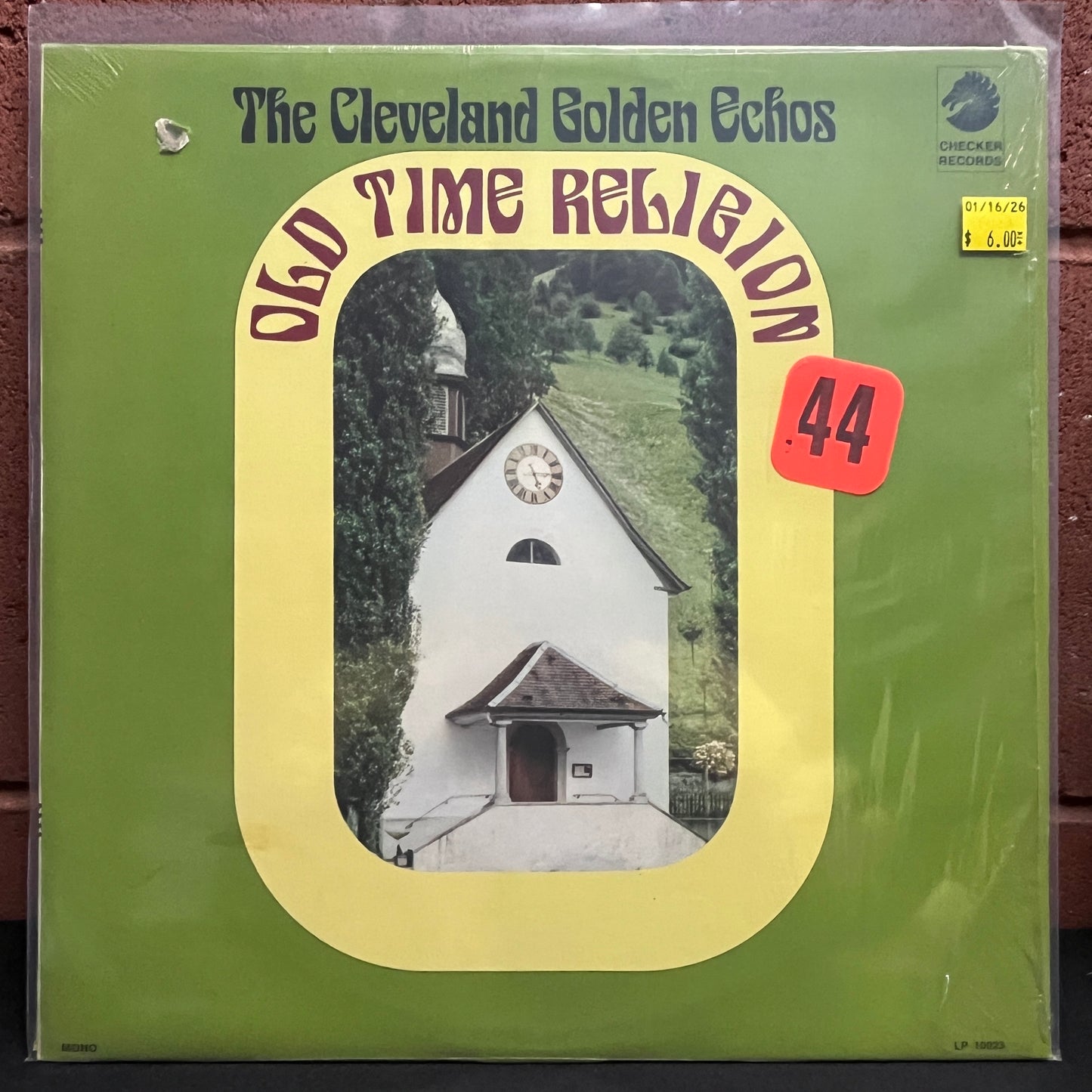 Used Vinyl: The Cleveland Golden Echos "Old Time Religion" LP (1967 press)