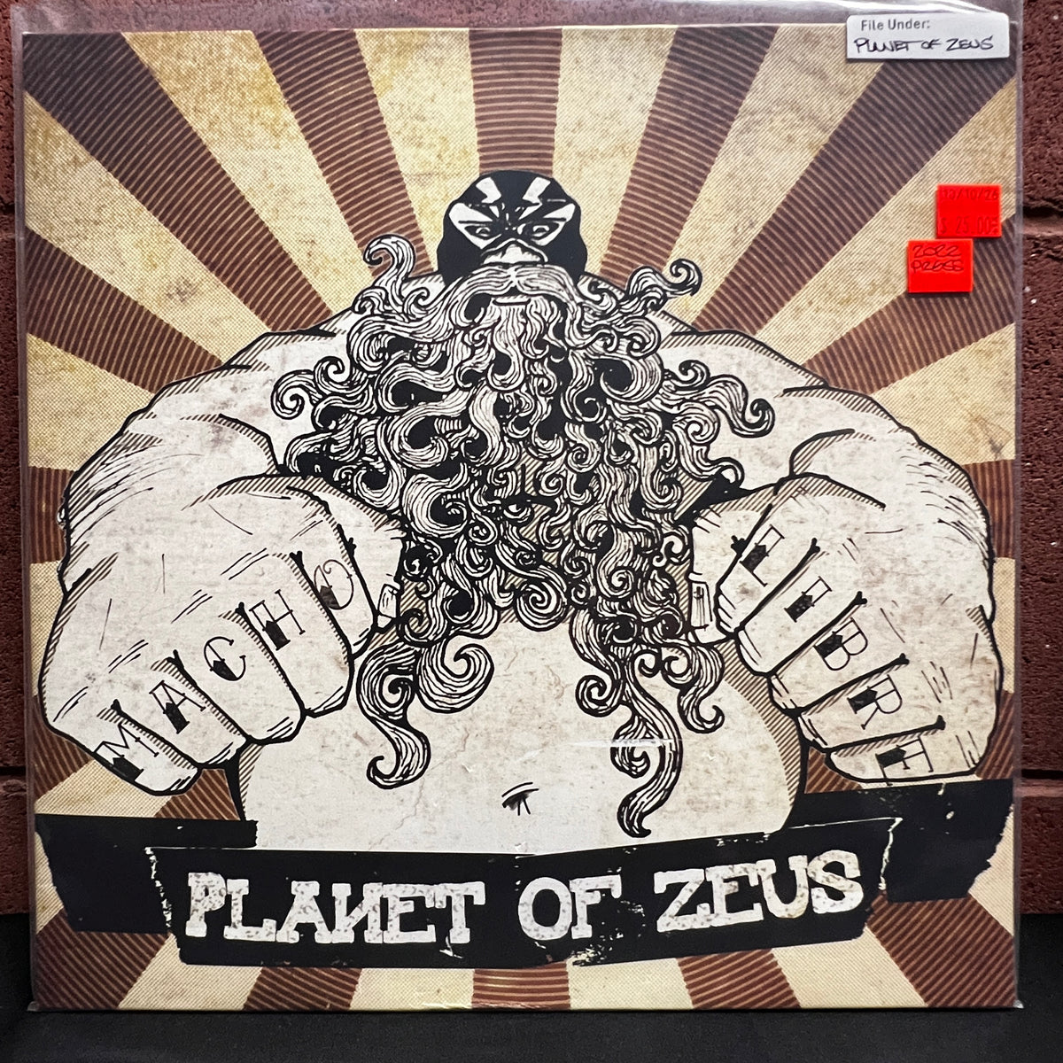 Used Vinyl: Planet Of Zeus "Macho Libre" LP (2022 Press)