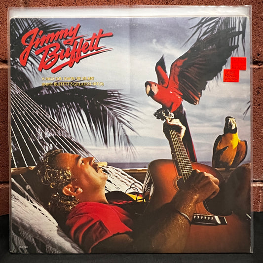 Used Vinyl: Jimmy Buffett "Songs You Know By Heart - Jimmy Buffett's Greatest Hit(s)" LP (1985 Press)