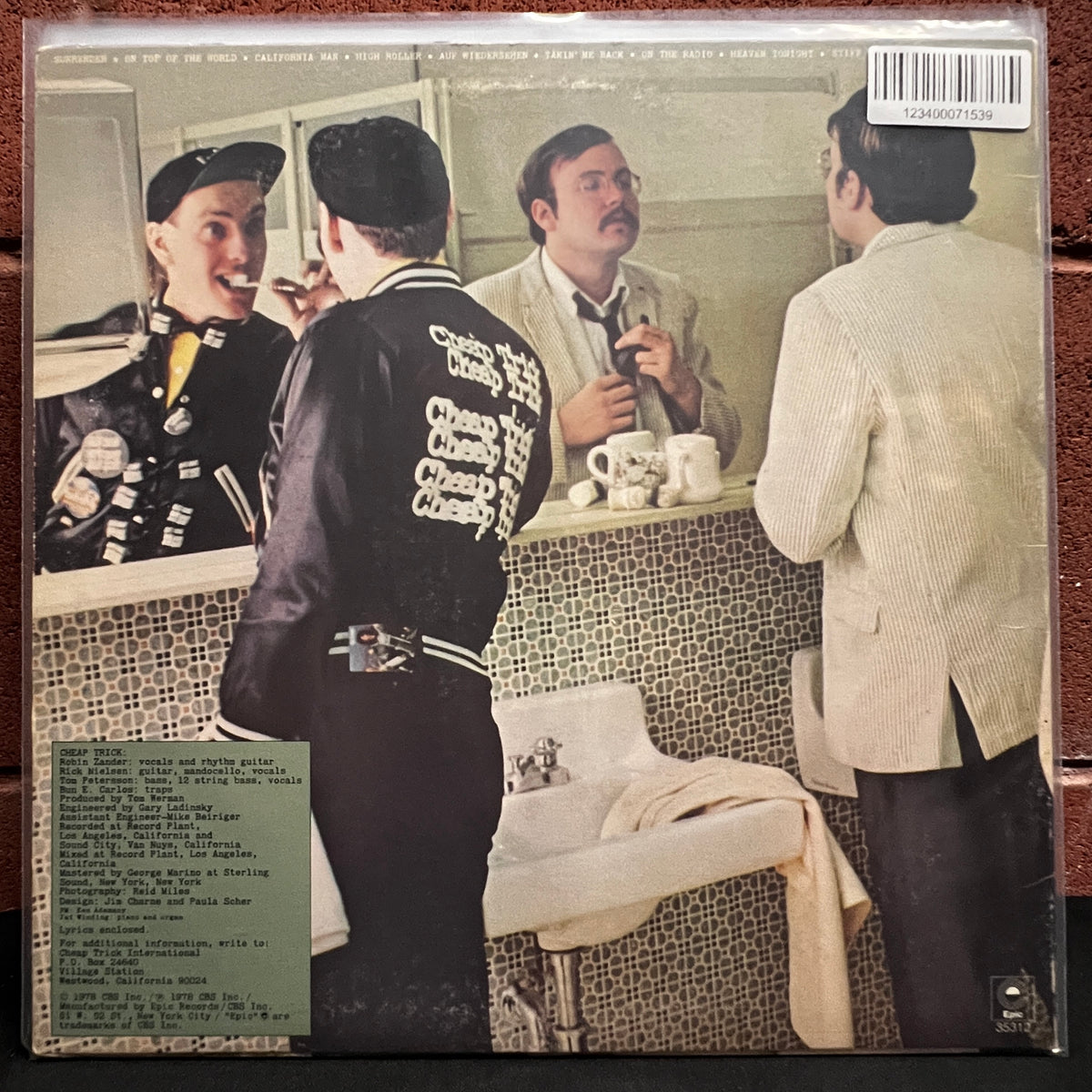 Used Vinyl: Cheap Trick "Heaven Tonight" LP (1978 Press)