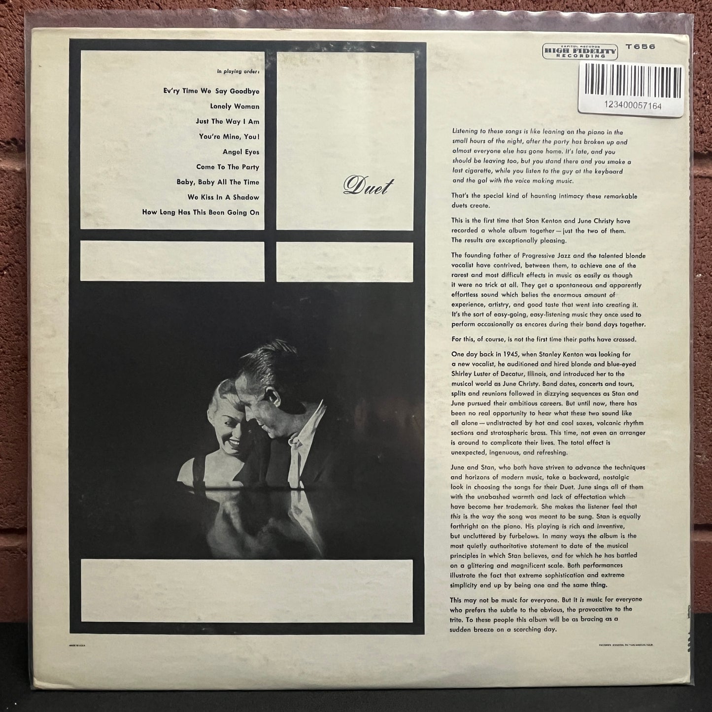 Used Vinyl: June Christy & Stan Kenton "Duet" LP (Mono Press)