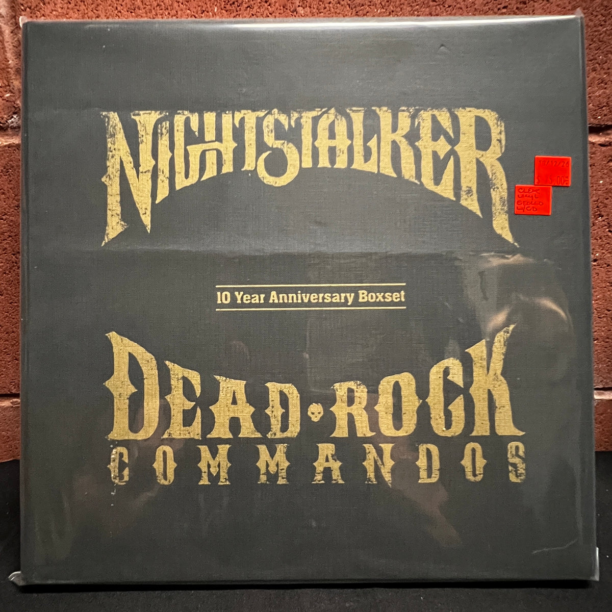 Used Vinyl: Nightstalker "Dead Rock Commandos - 10th Anniversary" LP+CD Boxset (2022 Press - Clear Vinyl)