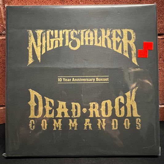 Used Vinyl: Nightstalker "Dead Rock Commandos - 10th Anniversary" LP+CD Boxset (2022 Press - Clear Vinyl)