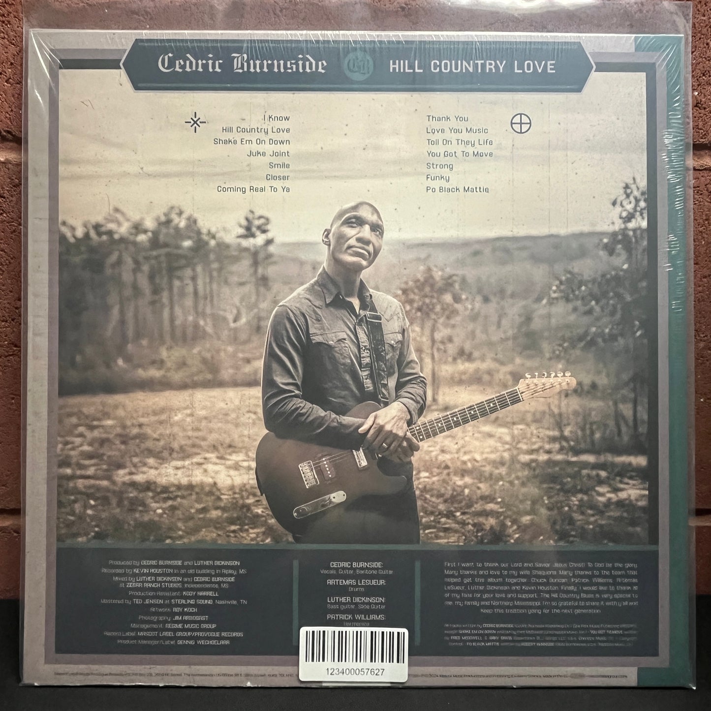 Used Vinyl: Cedric Burnside "Hill Country Love" LP (2024 Press)