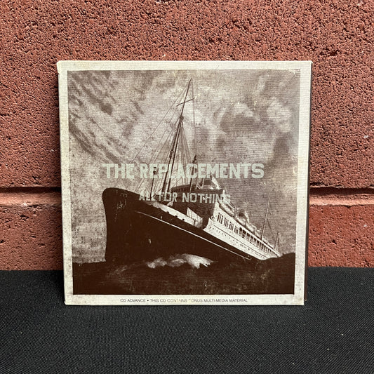 Used CD: The Replacements ‎"All For Nothing - Nothing For All" 2xCD (Advance Promo)