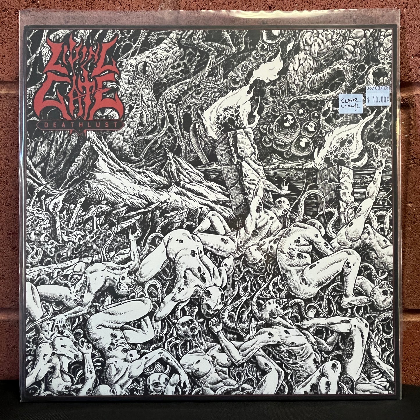 Used Vinyl: Living Gate "Deathlust" 12" (Clear Etched Vinyl)