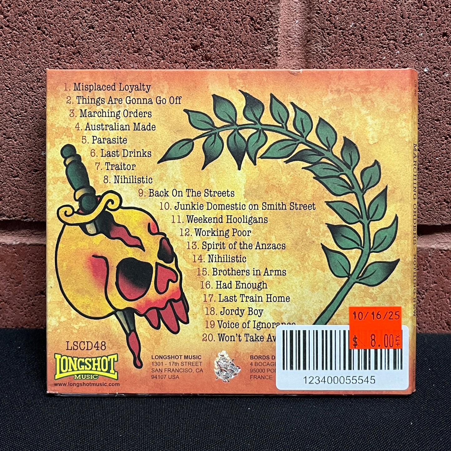 Used CD: Marching Orders "Nothing New" CD