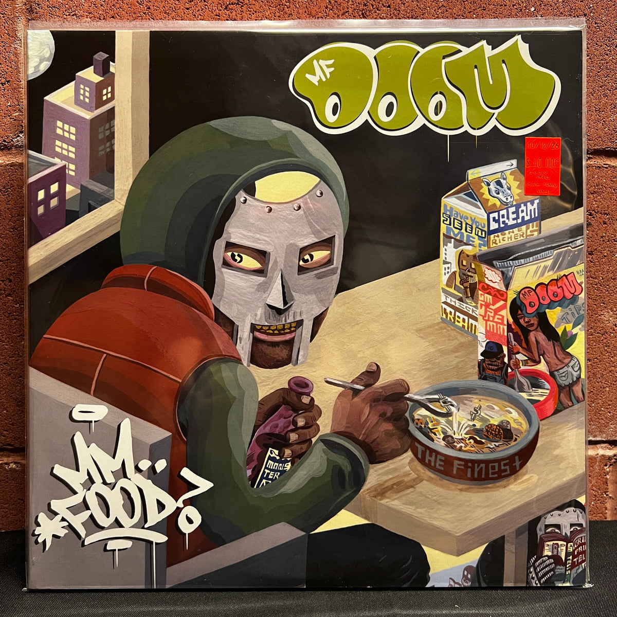 Used Vinyl: MF Doom "MM..Food" 2xLP (2020 pressing, Green + Pink vinyl)