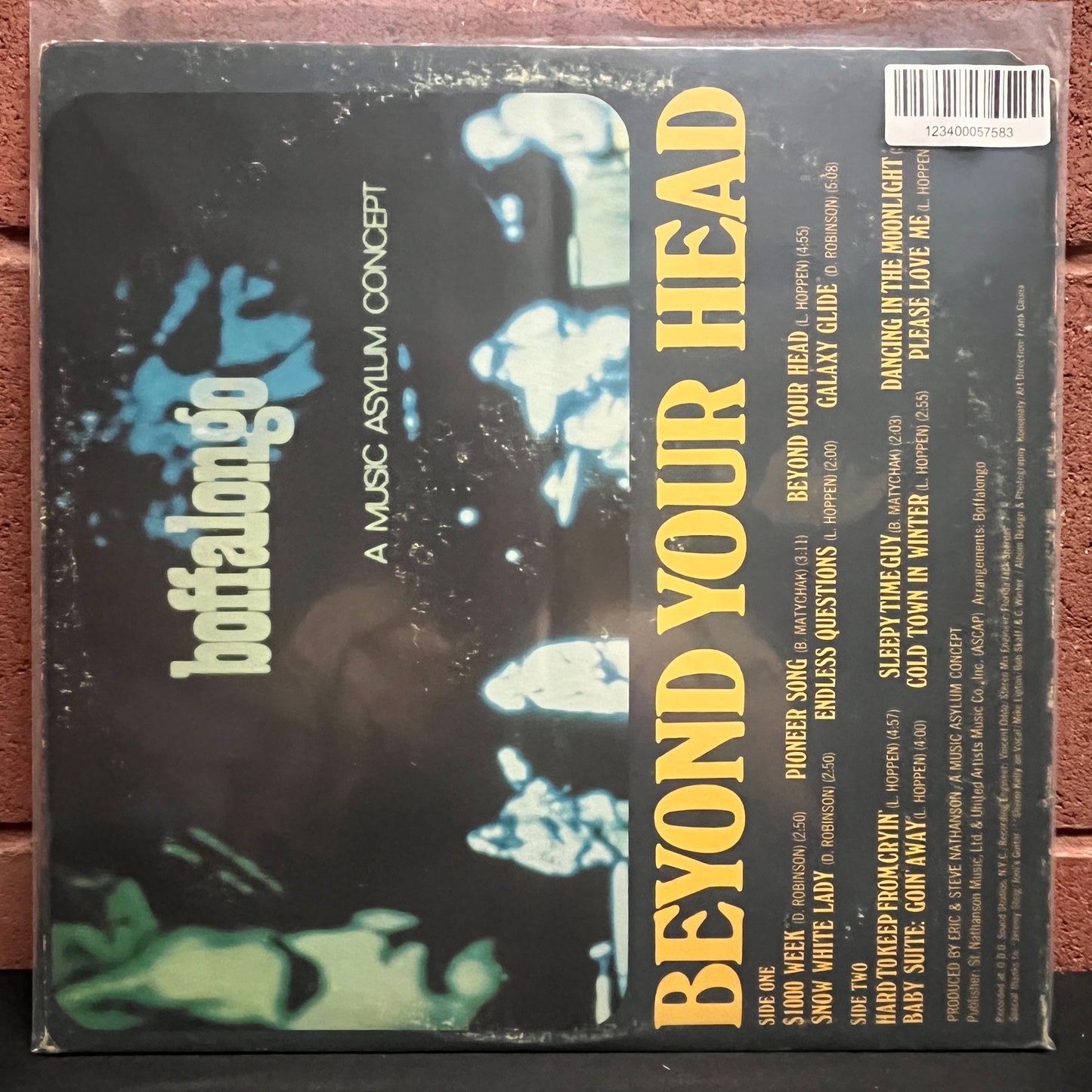 Used Vinyl: Boffalongo "Beyond Your Head" LP (1970 Press)
