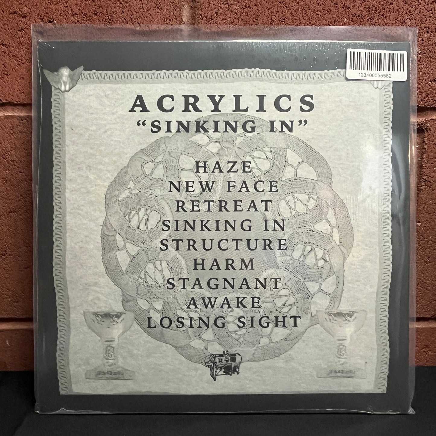 Used Vinyl: Acrylics "Sinking In" LP (White Vinyl)