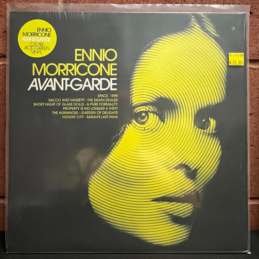 Used Vinyl: Ennio Morricone "Avant-Garde" LP (2024 Italian Press - Acid Green Vinyl)