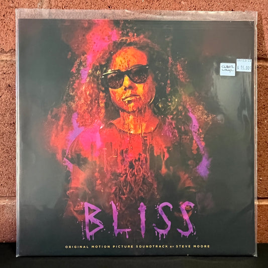 Used Vinyl: Steve Moore "Bliss: Original Motion Picture Soundtrack" LP (Clear Vinyl)
