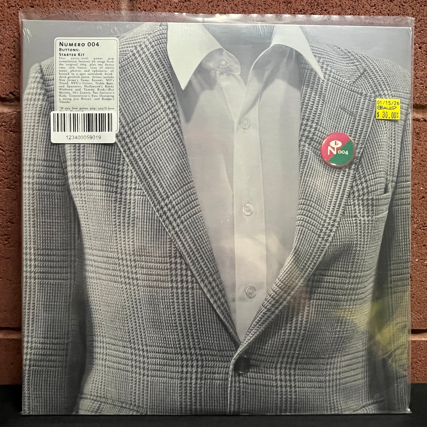 Used Vinyl: V/A "Buttons: Starter Kit" 2xLP (2012 Press - Sealed)