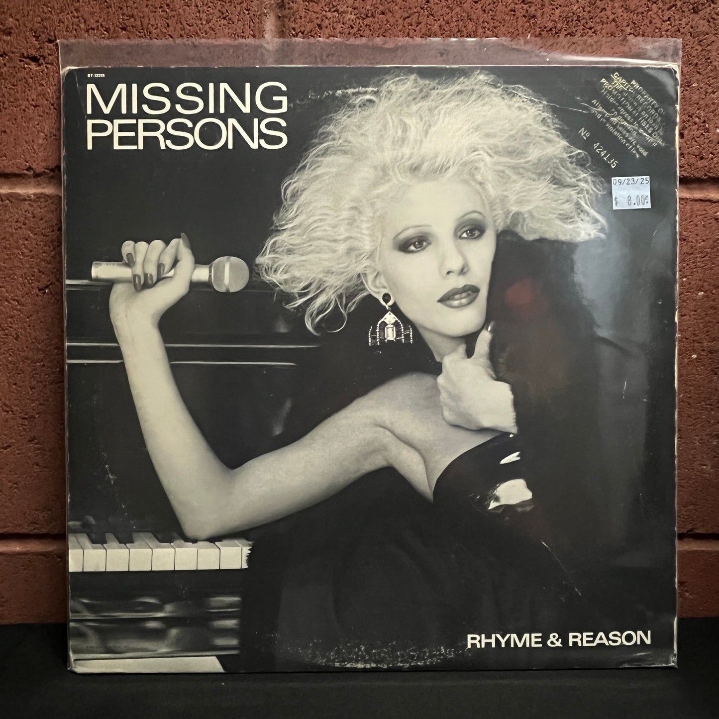Used Vinyl: Missing Persons "Rhyme & Reason" LP